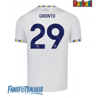 Leeds United Wilfried Gnonto #29 Tricou Fotbal Replică 2025-26 Barbati Acasa